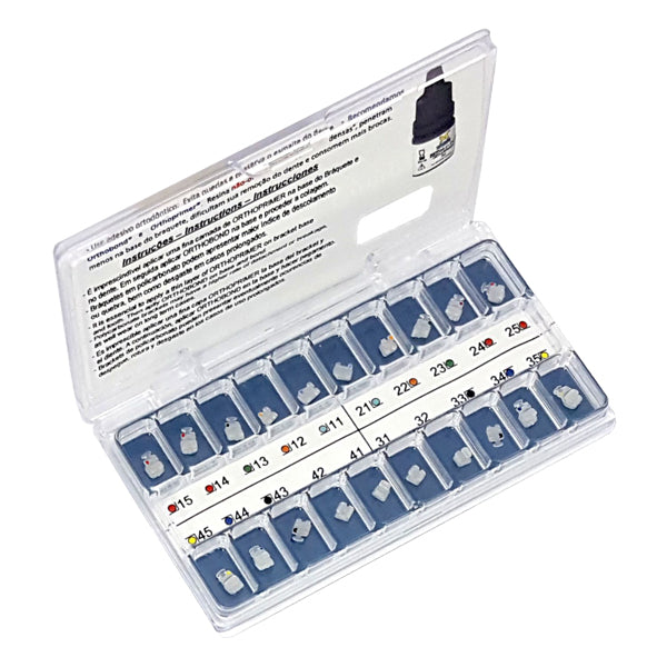 Composite .022 Roth Brackets Single Patient Kit