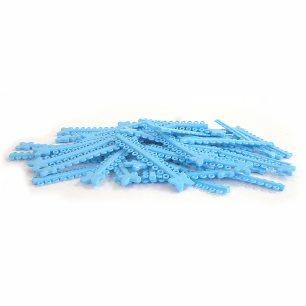 Elastomeric Ligature Ties Baby Blue