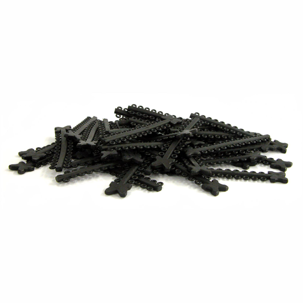 Elastomeric Ligature Ties Black