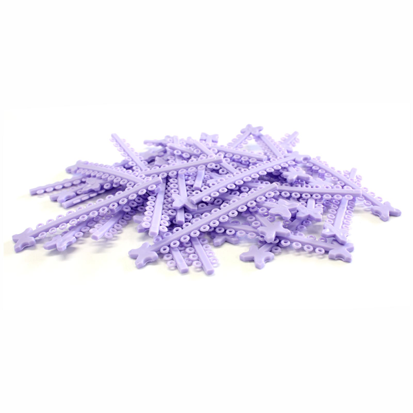 Elastomeric Ligature Ties Lilac