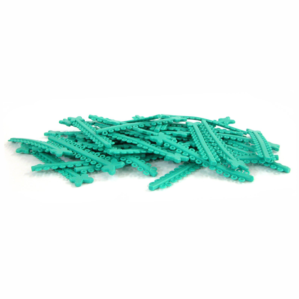 Elastomeric Ligature Ties Sea Green