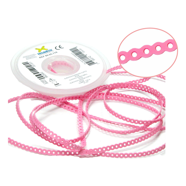 Elastomeric Power Chain Baby Pink 5ft