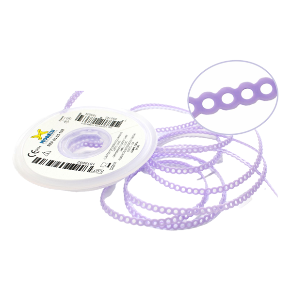 Elastomeric Power Chain Lilac 5ft