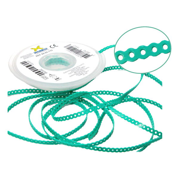 Elastomeric Power Chain Sea Green 5ft