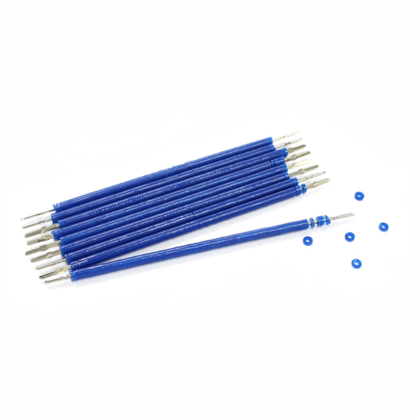 Elastomeric Pre-Loaded Canes Crystal Blue