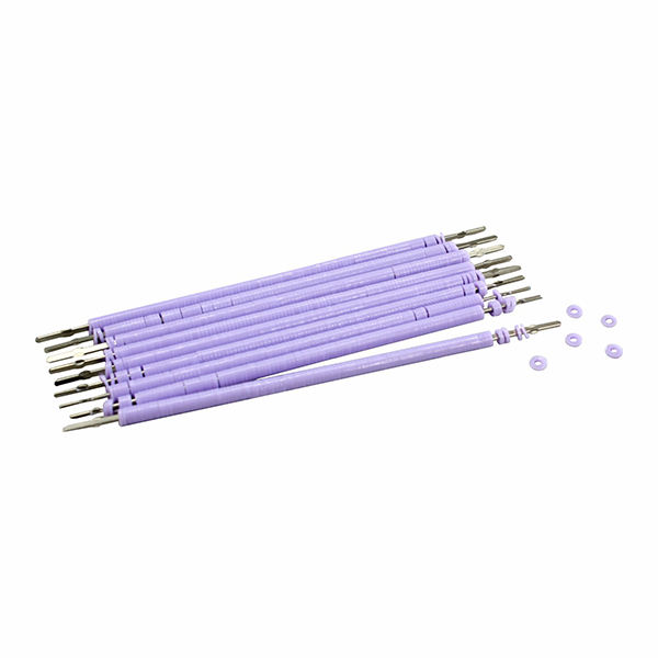 Elastomeric Pre-Loaded Canes Lilac