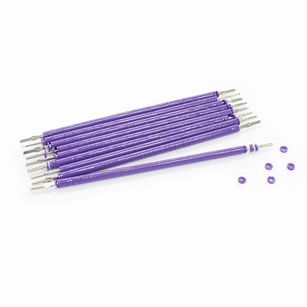 Elastomeric Pre-Loaded Canes Purple