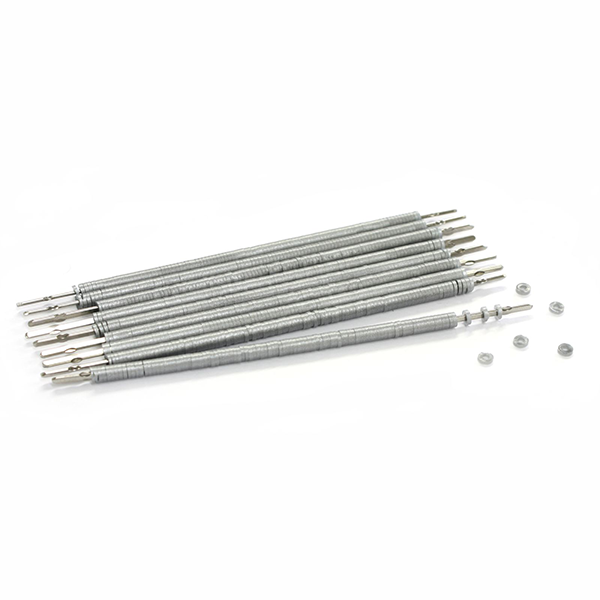 Elastomeric Pre-Loaded Canes Silver